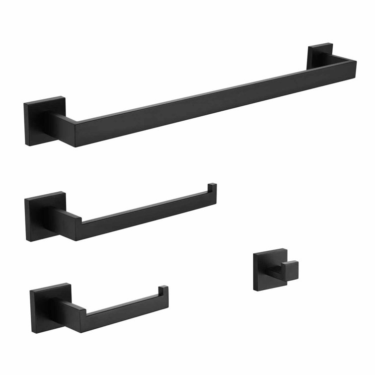 COOLOTZ INC 4 Piece Bathroom Hardware Set Wayfair